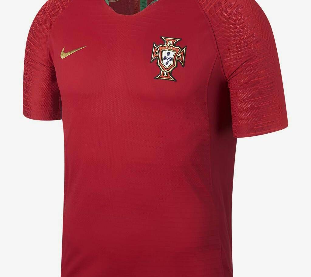 World Cup 2018 Portugal Home Jersey Half Sleeve (Copy)