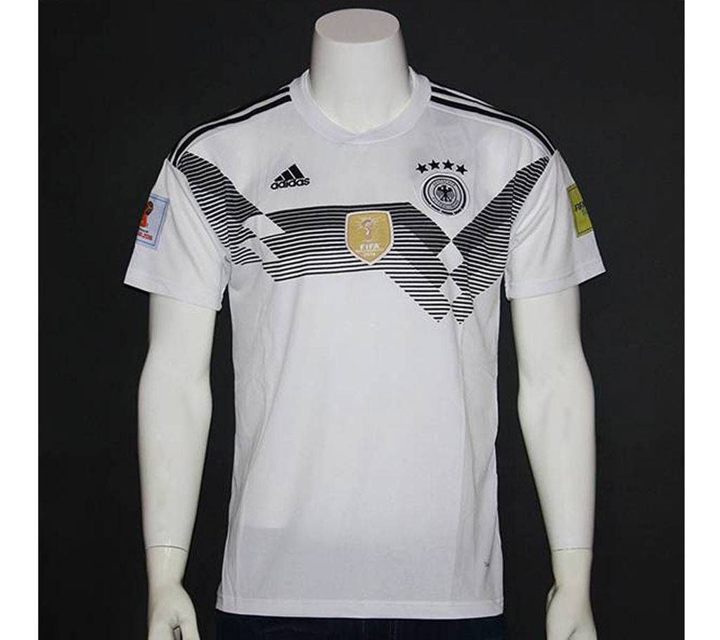 Germany Home Half Sleeve Jersey World Cup 2018