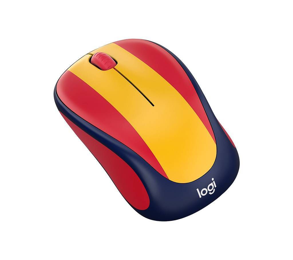 Logitech M238 Wireless Mouse (Spain Flag Painted)