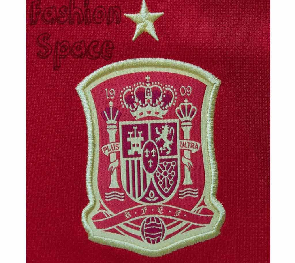 Spain Kid jersey Home 2018 with shorts