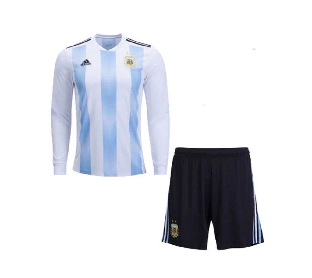 Argentina 2018 World Cup Long Sleeve Home Kit