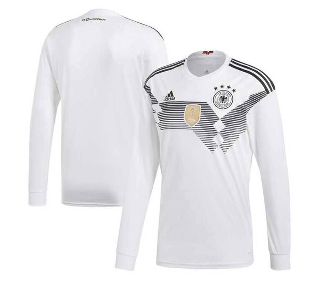 Germany 2018 World Cup Long Sleeve Home Jersey